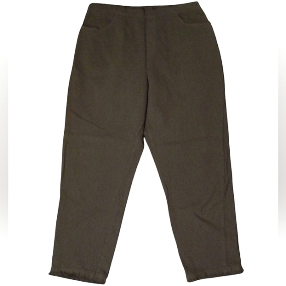 Cut Loose Autumn Twill Lantern Pants In Salvia Cotton Blend Pull On Size Large